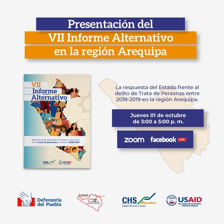 Presentación del VII Informe Alternativo en la región Arequipa