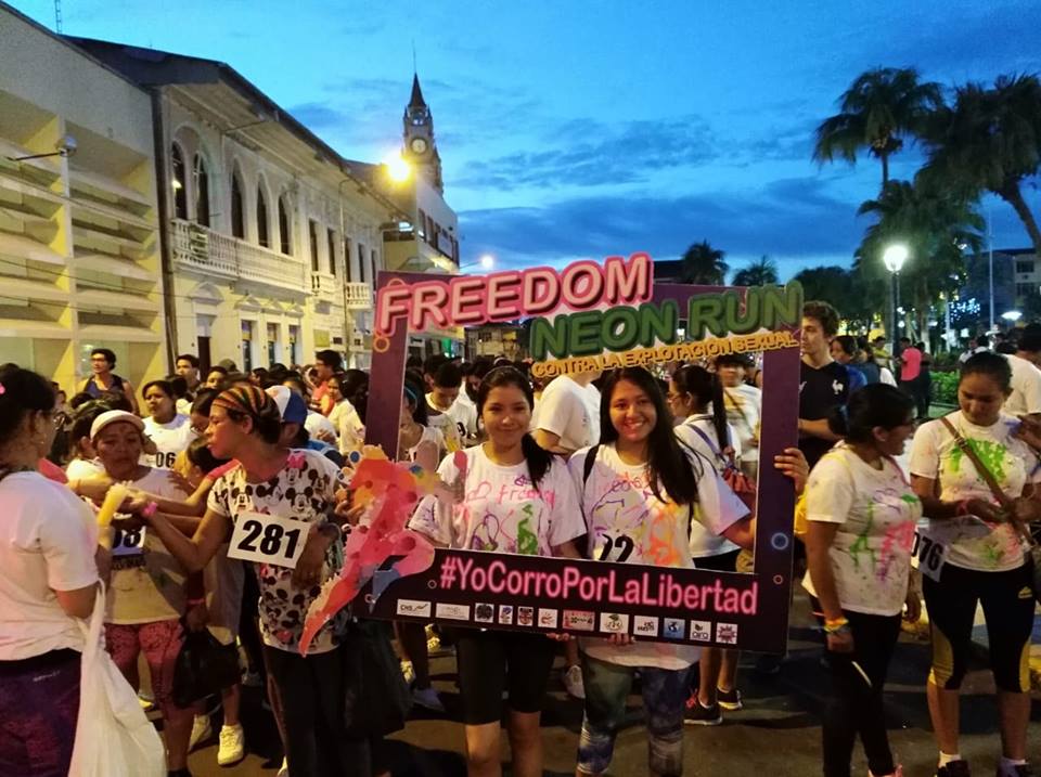 Freedom Neon Run contra la explotación sexual