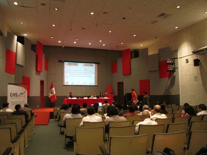 Taller con transportistas de Lima