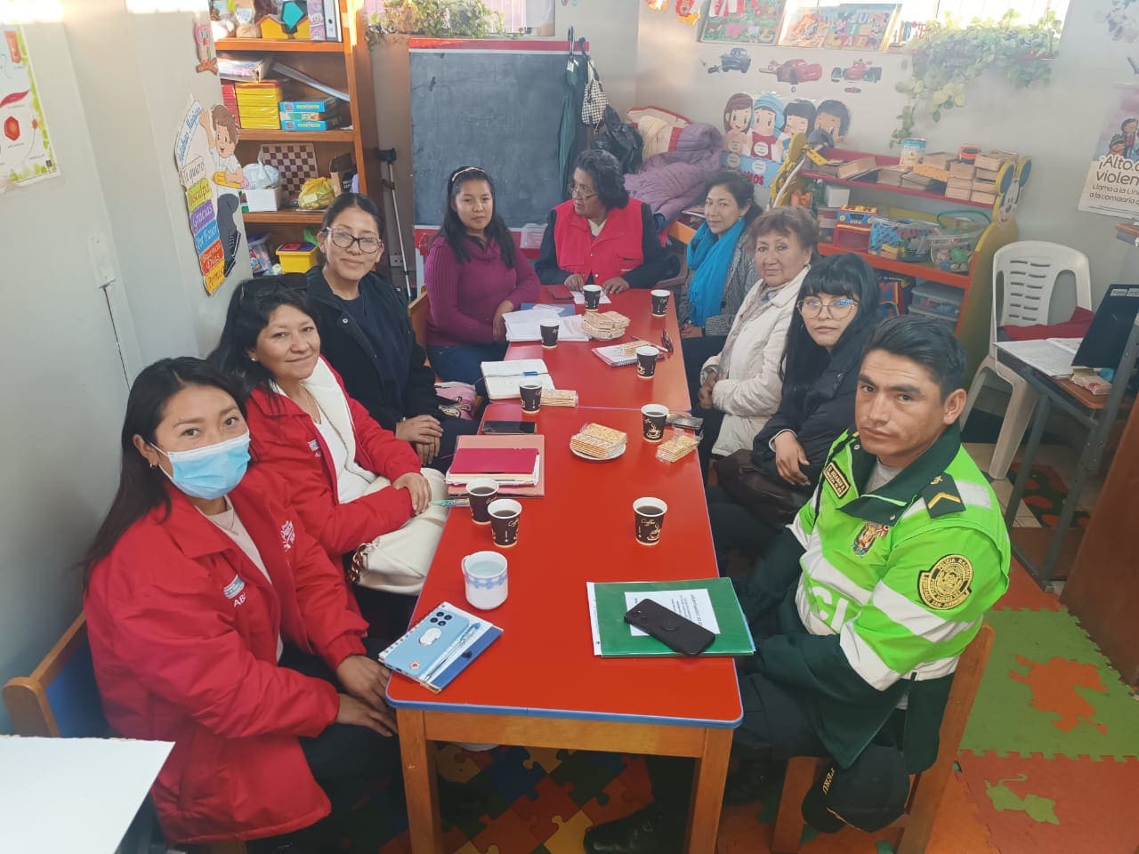 Cusco - Reunión de organización – CCONNA San Jerónimo 2025