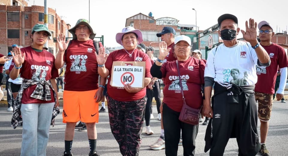 Cusco - ¡Juntos y juntas trotamos contra la trata!